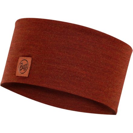 Buff Merino Wide Headband Solid Sienna