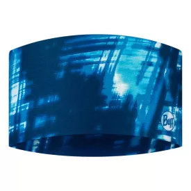 Buff Coolnet UV+ Wide Headband fejpánt Attel Blue