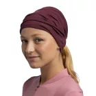 Buff Lightweight Merino gyapjú csőkendő  Solid Garnet