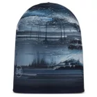 Buff Ecostretch Beanie sapka Oser Blue