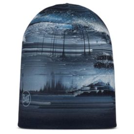 Buff Ecostretch Beanie sapka Oser Blue