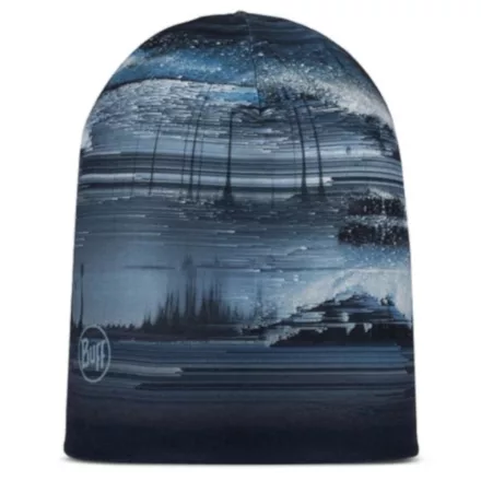 Buff Ecostretch Beanie sapka Oser Blue