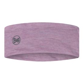 Buff Merino Lightweight Headband fejpánt Solid Pansy