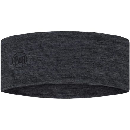 Buff Merino Lightweight Headband fejpánt Solid Grey