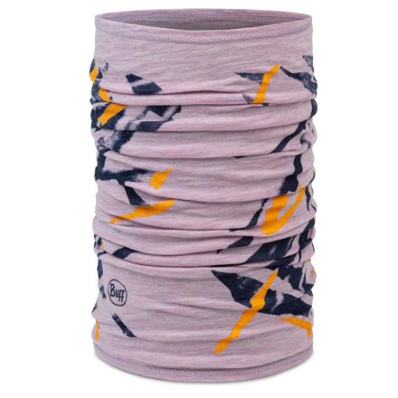 Buff Lightweight Merino Wool csőkendő Prints Virta Grape Ice