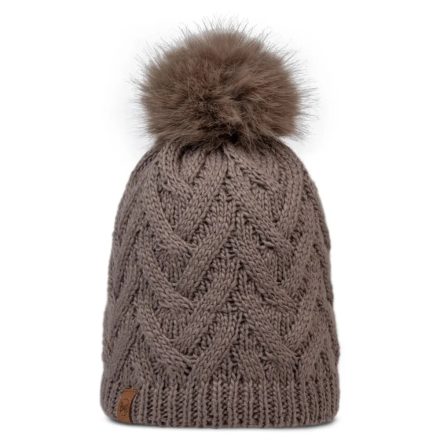 Buff Knitted & Fleece Caryn kötött sapka Cobblestone