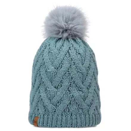 Buff Knitted & Fleece Caryn kötött sapka Blue Grass