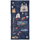 Buff Coolnet UV+ csőkendő Camino Norte Navy