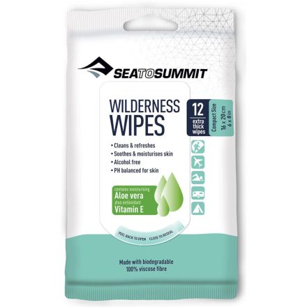 SeaToSummit Wilderness Wipes nedves törlőkendő