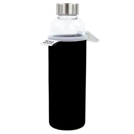 Yoko Reusable Glass bottle üveg kulacs neoprém tokkal 500 ml