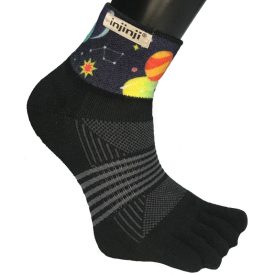   Injinji Women's Spectrum Trail Midweight Mini-Crew női terepfutó zokni