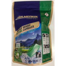   Holmenkol Textile Wash Natural Capsules mosószerkapszula 30 db