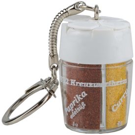   Trek'n Eat Spice Shaker 4 rekeszes mini fűszertartó kulcskarikával