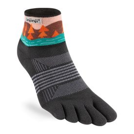   Injinji Trail Midweight Mini-Crew Artist Designed terepfutó zokni
