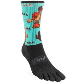 Injinji Trail Midweight Crew Artist Designed futózokni