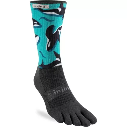 Injinji Trail Midweight Crew Artist Designed futózokni