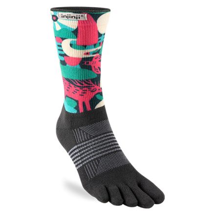 Injinji Trail Midweight Crew Artist Designed női zokni