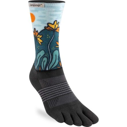 Injinji Trail Midweight Crew Artist Designed női zokni