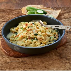   Trek'n Eat Csirkehús tejszínes tésztával és spenóttal gyorsétel 150 g