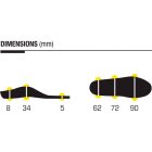 Sidas 3Feet Outdoor High talpbetét