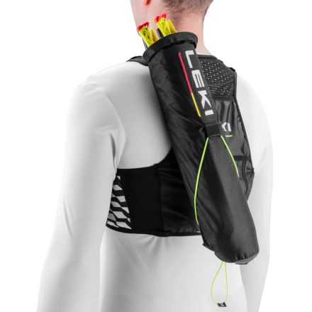 Leki Trail running Quiver Vest unisex futómellény bottartóval