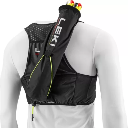 Leki Trail Running Quiver Vest unisex futómellény bottartóval