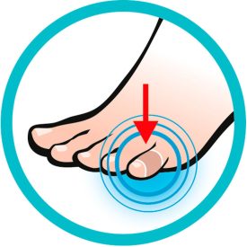 Sidas Toe Protector 5x tapasz készlet lábujjra