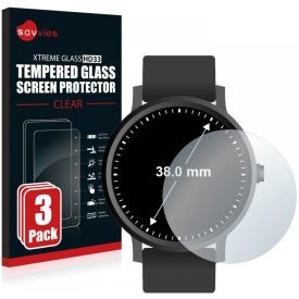   Savvies HD33 Clear univerzális edzett üveg kijelzővédő fólia, 38 mm, 3 db