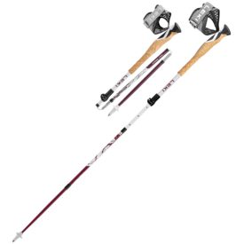   Leki Cross Trail FX Superlite Compact 4 szekciós összehajtható teleszkópos túrabot, futóbot 