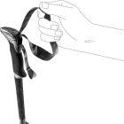 Leki Cressida FX TA 4 szekciós összehajtható teleszkópos túrabot