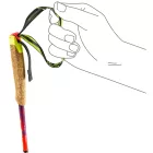 Leki Neotrail Pro FX.One Superlite 4 szekciós összehajtható terepfutó bot