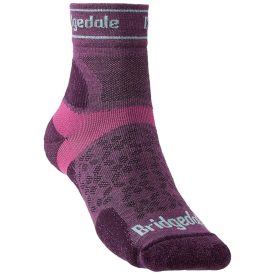   Bridgedale Trail Run Ultra Light Merino Sport 3/4 Crew női futózokni