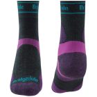 Bridgedale Trail Run Ultra Light Merino Sport 3/4 Crew női futózokni