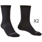 Bridgedale Liner Everyday Ultra Light T2 Coolmax Boot zokni dupla páras csomag