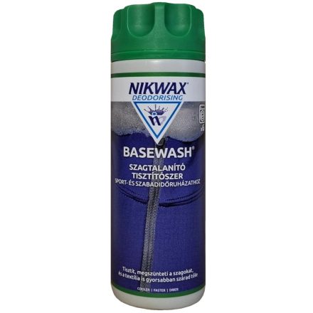 Nikwax Basewash dezodoráló hatású sportruházat mosószer és kondicionáló 300 ml
