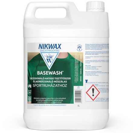 Nikwax Basewash dezodoráló hatású sportruházat mosószer és kondicionáló 5000 ml