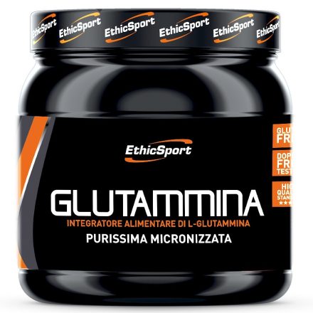 EthicSport Glutammina laktóz- és gluténmentes sport étrendkiegészítő 300 g