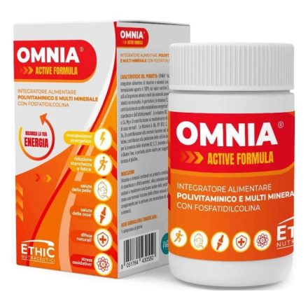 EthicSport Omnia Active Formula laktóz- és gluténmentes sport étrendkiegészítő tabletta