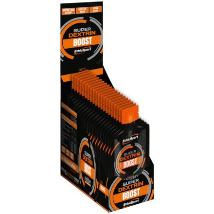 Ethicsport Super Dextrin Boost energiazselé narancs csomag 20 x 30 ml