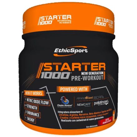 EthicSport Starter 1000 gluténmentes italpor sportolás előtti feltöltésre 400 g