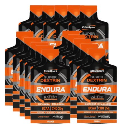 Ethicsport Super Dextrin Endura energiazselé narancs csomag 15 x 60 ml