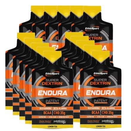Ethicsport Super Dextrin Endura energiazselé citromos tea csomag 15 x 60 ml