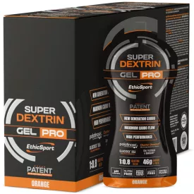 Ethicsport Super Dextrin Pro energiazselé narancs 15x60 ml