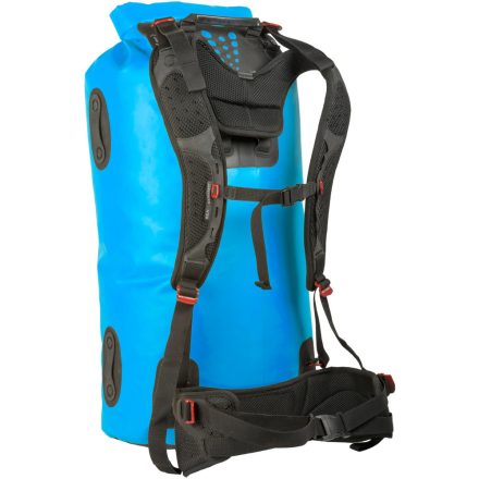 SeaToSummit Hydraulic Dry Pack vízálló zsák / hátizsák levehető pántokkal Blue 65 L