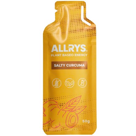 Allrys Active Strength sós-kurkumás gluténmentes energiazselé 50 g