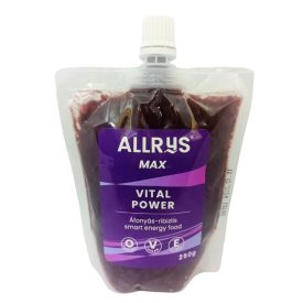   Allrys MAX Vital Power áfonyás-ribizlis gluténmentes energiazselé 250 g