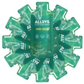 Allrys Vital Power áfonyás-ribizlis gluténmentes energiazselé négyes csomag 4 x 50 g