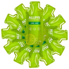   Allrys Cool Breeze lime mentás gluténmentes energiazselé tizenkettes csomag 12 x 50 g