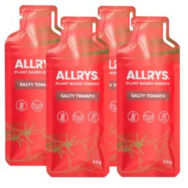 Allrys Vital Power áfonyás-ribizlis gluténmentes energiazselé négyes csomag 4 x 50 g