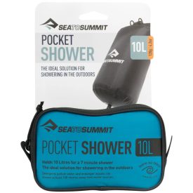 SeaToSummit Pocket Shower tábori zuhany Black 10 L